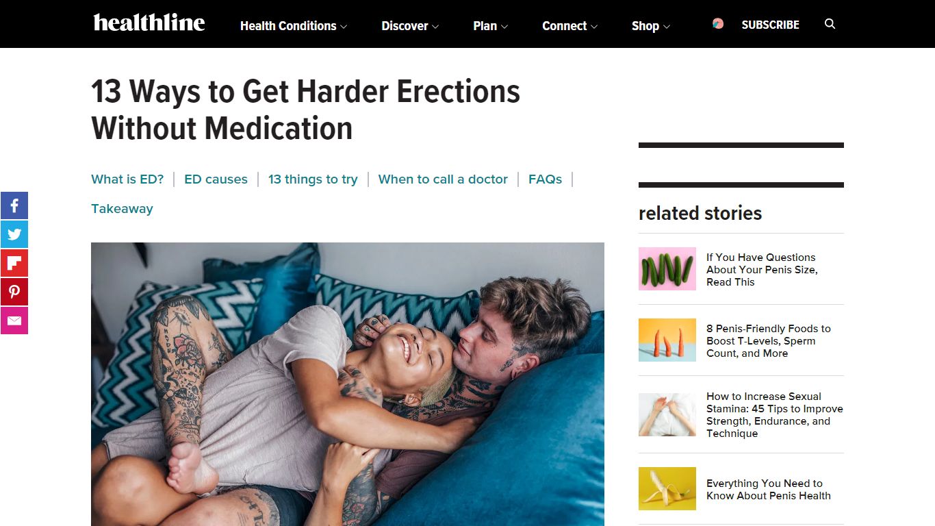 How to Get Harder Erections: 13 Foods, Exercises, Herbs ... - Healthline