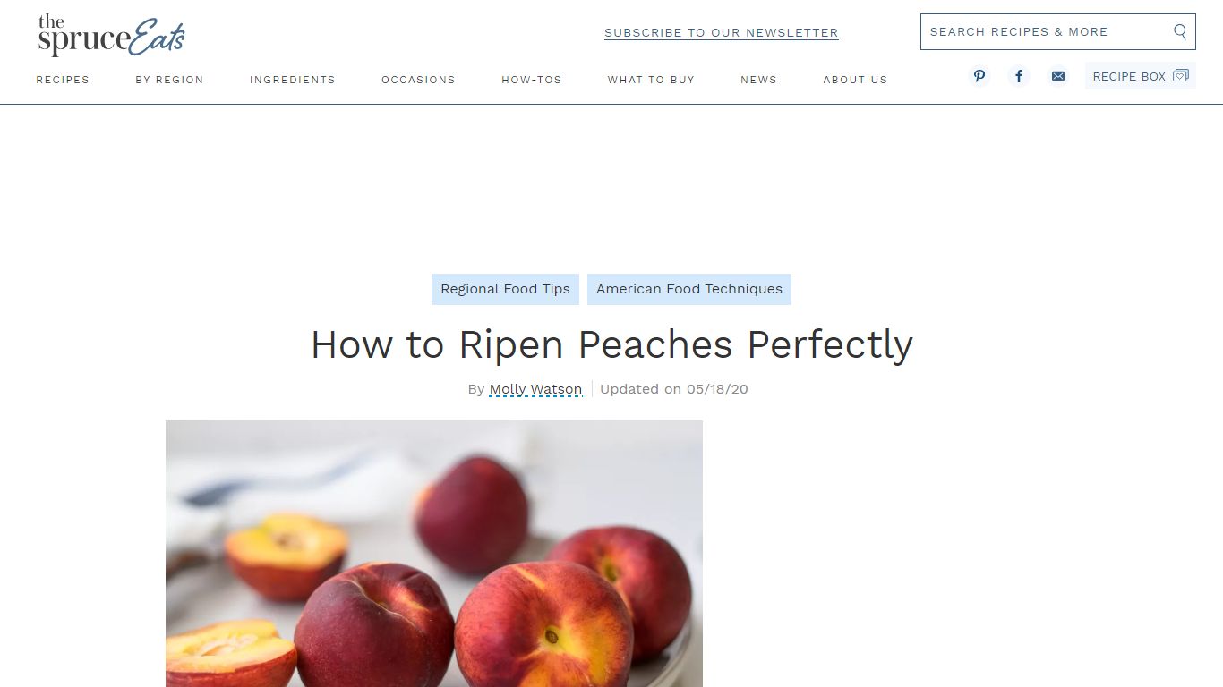 How to Ripen Peaches Perfectly - The Spruce Eats